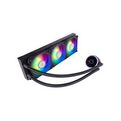 Cooler Master MasterLiquid PL360 FLUX - High-Performance Liquid Cooler for CPU, 120mm - Black, Enhance Your Gaming Experience!